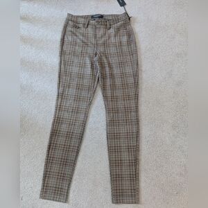 NWT Liverpool Los Angeles Pull On Soft Plaid Pants